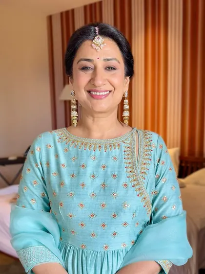 The final look is simple, serene, and elegant, just like her. It’s an honor to get the mothers of the bride and groom ready for such a special day.