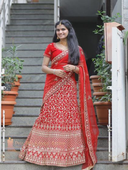 Pre Wedding Attire - Pre-Wedding Outfit Rental Regal Lehengas & Skirt Sets photo 41