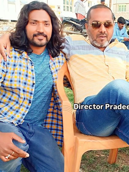 A cherished memory with Director Pradeep Sir. I am grateful for the gurus who have guided me in my journey in the film industry.