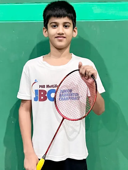 We are proud to announce Arjun Singh Raghav's selection for the Yonex-Sunrise Mini U-11 National Badminton Championships, where he will represent Delhi.
