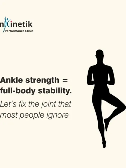 Ankle strength equals full-body stability. It's time to fix the joint that most people ignore.