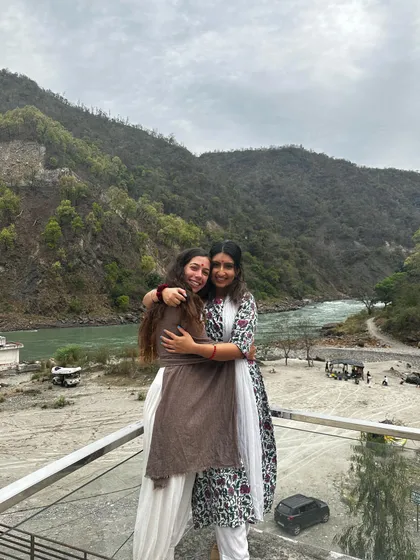 A warm hug and a shared smile with a fellow retreat participant. It's these moments of genuine connection that make the experience so meaningful.