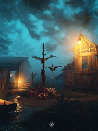 3D Horror World Building