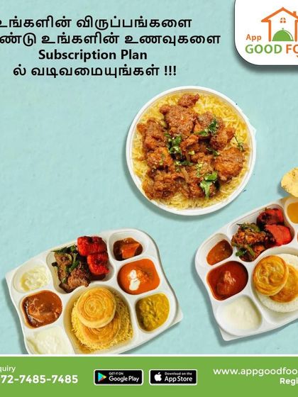 Customize your meals with our flexible subscription plan. Whether you want biryani or a simple thali, we design our food plans around your preferences.