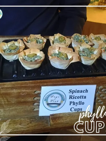 Our Spinach Ricotta Phyllo Cups are an elegant and flavorful appetizer, perfect for holiday hosting and plant-powered parties.