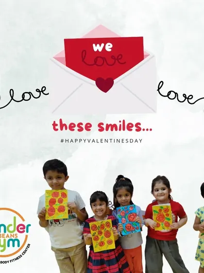 We love these smiles! Art is a wonderful way to express feelings, and our Valentine's Day projects were full of love and creativity.