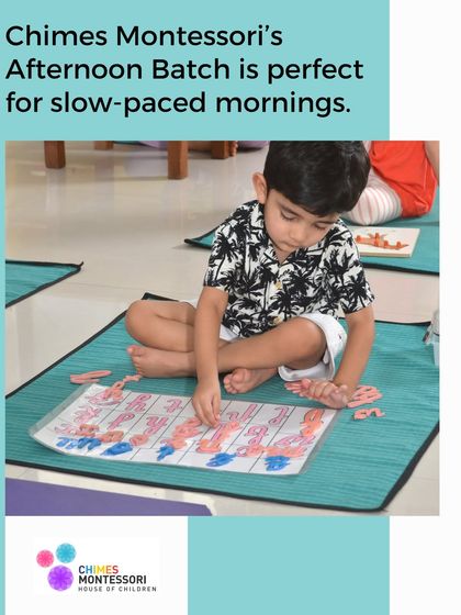 Chimes Montessori - Afternoon Montessori Program Calm Afternoons, Complete Montessori photo 6
