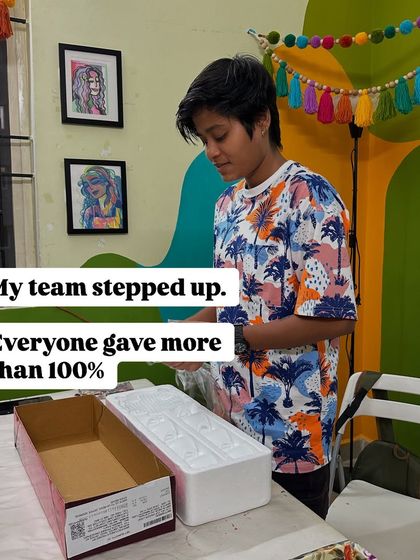 My team is incredible. Everyone stepped up and gave more than 100 percent to get through a challenging period.