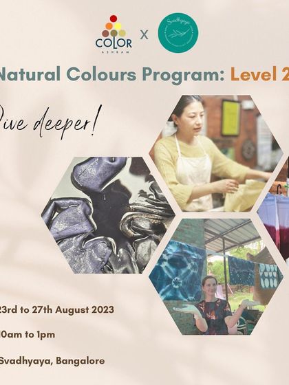 Svadhyaya - Creative & Performing Arts Natural Dyeing Programs photo 4
