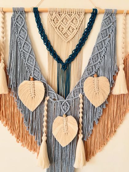 Shikha Agarwal - Custom Macrame & Crochet Home Decor Large Statement Wall Hangings photo 19