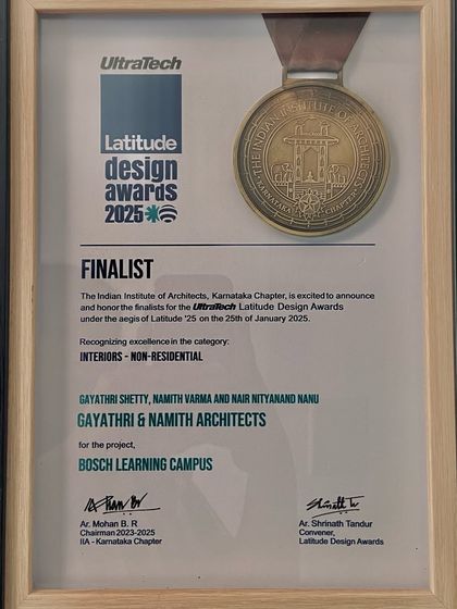 Gayathri & Namith Architects - Turnkey Interior Design & Build Awards & Global Recognition photo 7