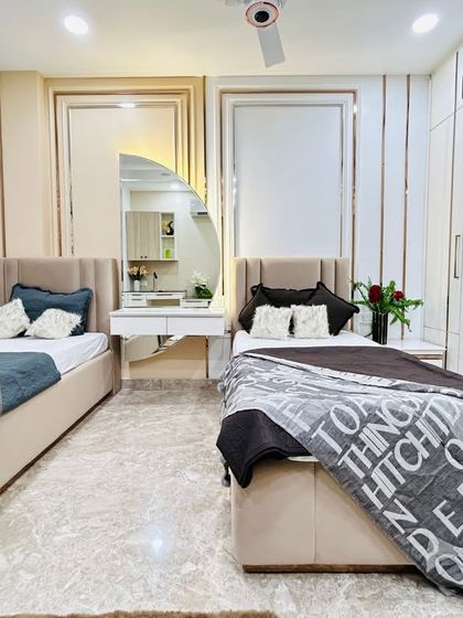 Latest Interiors by Shivam Manchanda - Turnkey Luxury Residential Interiors Luxurious Bedroom Sanctuaries photo 30