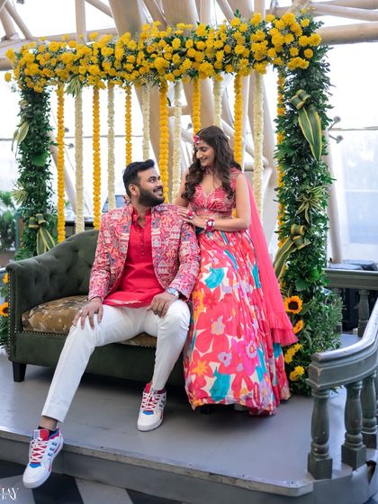 Vibrant Haldi & Mehendi Moments photo 11