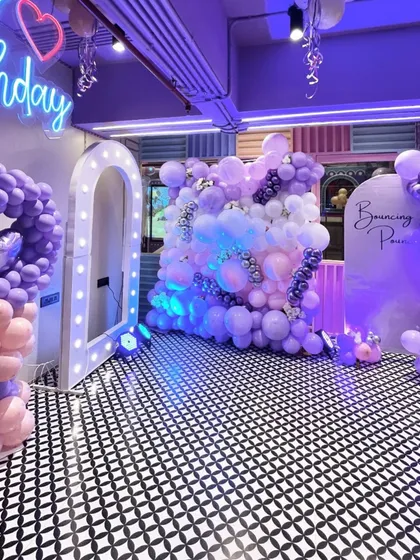 This is how we can transform our space for your event. With professional balloon arrangements, custom lighting, and themed decor, we create a dream-like atmosphere for any celebration.