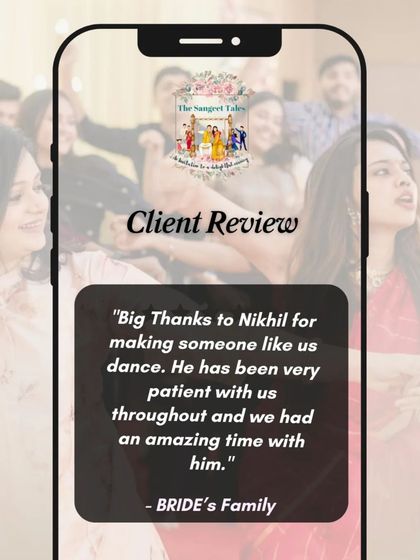 The Sangeet Tales - Wedding Dance Choreography Words from Our Wonderful Families photo 13