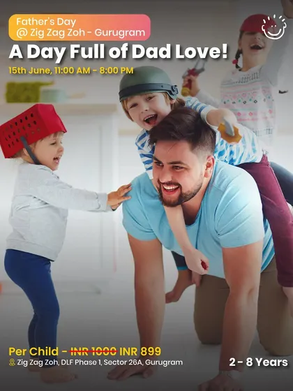 A Day Full of Dad Love! A Father's Day celebration at Zig Zag Zoh.