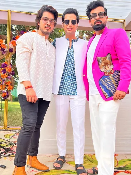 A super ecstatic feeling performing for this wonderful couple. It was one of the most fun-filled experiences to be a part of their spectacular functions.