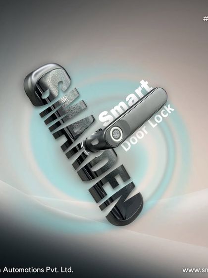 Guard your home with intelligence and style. My smart door lock redefines security, making every entrance a seamless, keyless experience.