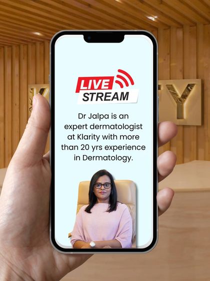 Join me for a live stream where I will be answering all your questions about skin, hair, and body care. Get expert advice in this special 30-minute session.