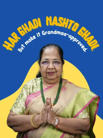 Our motto is 'Har Ghadi Nashto Ghadi', and we make sure every snack is Grandmaa-approved. This means we use only honest ingredients, with no palm oil or preservatives. Dadisaa ensures that what you eat is not just tasty, but also wholesome and made with care.