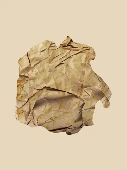 Another variation of our crumpled paper teaser for 50 First Dates. The simple, organic design stands out and reinforces the creative and thoughtful nature of our events.