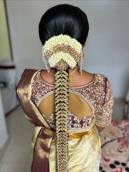 Dakshayini - Hairstyling Academy & Workshops South Indian Bridal Styles photo 14
