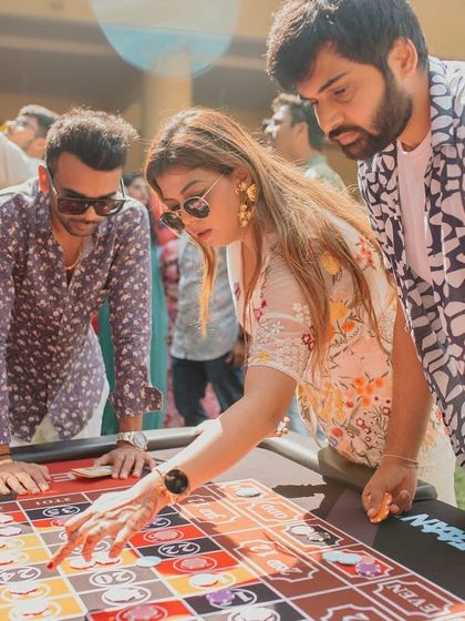 Fun-filled Haldi & Pre-Wedding Carnivals photo 22