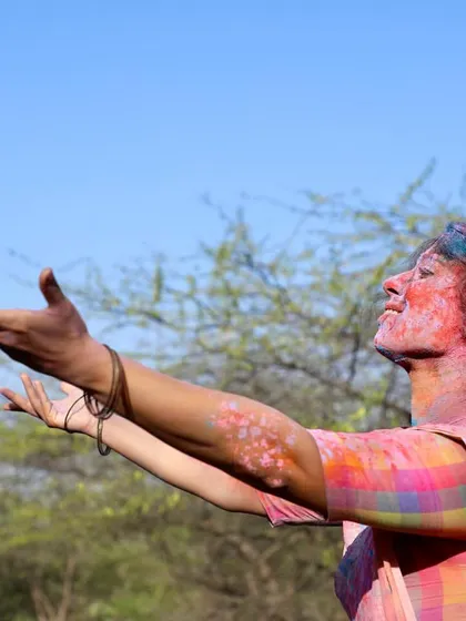 Embracing the vibrant spirit of Holi through dance. This festival of colors provides a wonderful canvas for 'abhinaya', allowing for an expression of pure joy and celebration, connecting the art form to our living traditions.