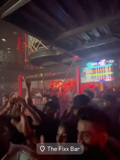 A snapshot of the packed dance floor at The Fixx Bar. This is the energy you can expect every weekend, with non-stop music and dancing.