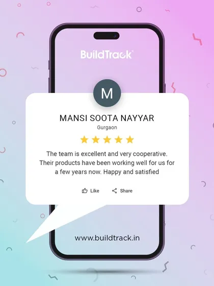 "Happy and satisfied." This review from a client in Gurgaon after several years of use is a testament to the long-term reliability of our products and the cooperative nature of our team.