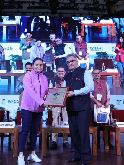 Our studio was awarded a 4-Star SVA GRIHA rating for its sustainable design. This certification is a testament to our commitment to creating green buildings that are energy-efficient and environmentally responsible from the ground up.