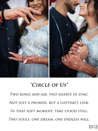 The "Circle of Us" represents more than just rings; it's a lifetime's promise captured in a single, creative moment. This engagement detail shot is an example of how I find art in every aspect of your celebration.