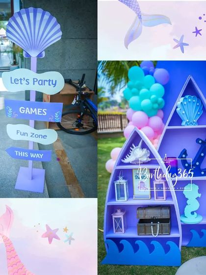 Birthday 365 - Themed Kids' Birthday Party Planning Underwater & Mermaid Magic photo 27