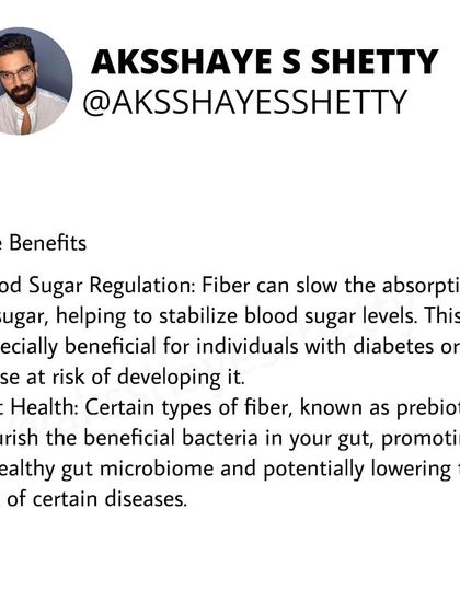 Fiber is essential for digestive health, weight control, and blood sugar regulation. I explain the benefits, recommended daily intake, and potential drawbacks of overconsumption for a balanced approach.
