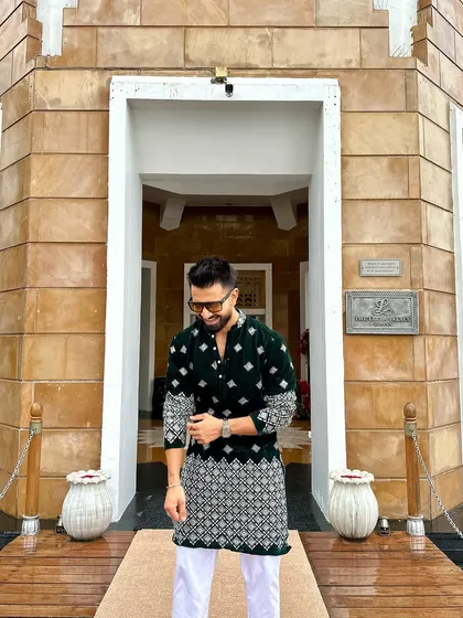 A final shot from the Udaipur series, capturing the blend of traditional attire and royal architecture.