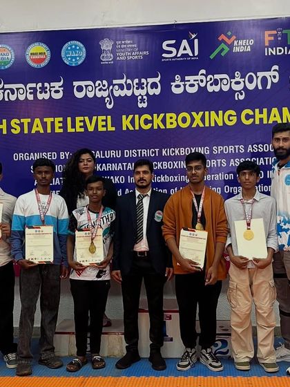 Madan Gowda - Fight Team & Competition Coaching Our Victories: National & International Stage photo 15