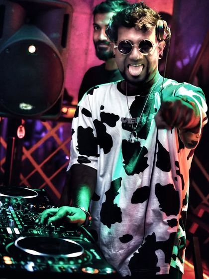 A fun, crazy pose. I always aim to develop my own style and never copy.