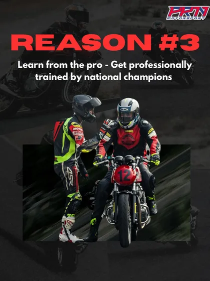 Learning from the pros. Our coaches are national champions who provide direct, professional training to every rider.