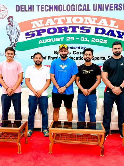 On the panel at the National Sports Day event at DTU. It's always great to interact with people who are passionate about sports.