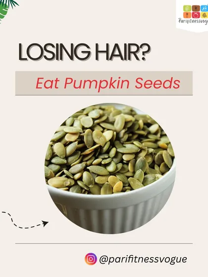 Your body sends signals when it's deficient in certain nutrients. This series shows you which foods can help with common issues like hair loss (pumpkin seeds), mood swings (bananas), brittle nails (sesame seeds), and poor digestion (yogurt).
