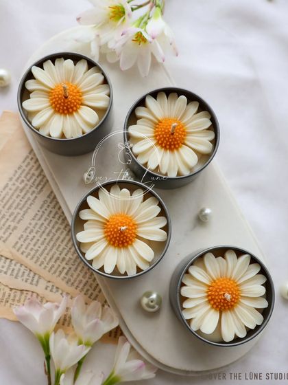 Over The Lune Studio - Custom Event Favors & Bulk Gifting Floral Candles: Urlis, Jars & More photo 11