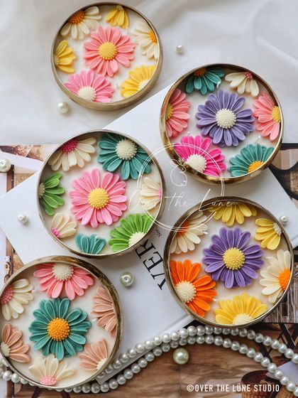 Over The Lune Studio - Custom Event Favors & Bulk Gifting Floral Candles: Urlis, Jars & More photo 4