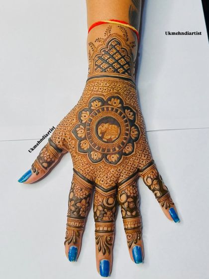 Umesh Kumar - Festival & Occasion Mehandi Intricate Rajasthani & Full Hand Designs photo 16