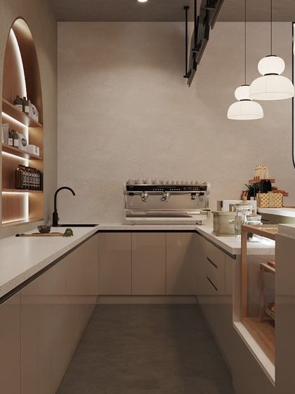 Interiosplash - Restaurant & Cafe Interior Design Project Showcase: Modern Biophilic Cafe photo 12