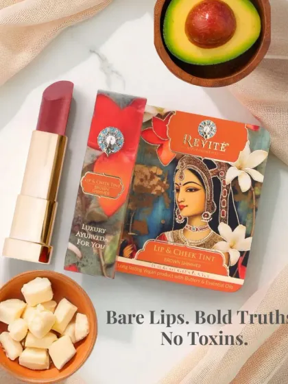My philosophy is simple: bare lips, bold truths, and no toxins. I use powerful natural ingredients like avocado butter and aloe oil to create luxurious lip and cheek tints that love your skin back. This is color that cares as much as you do.
