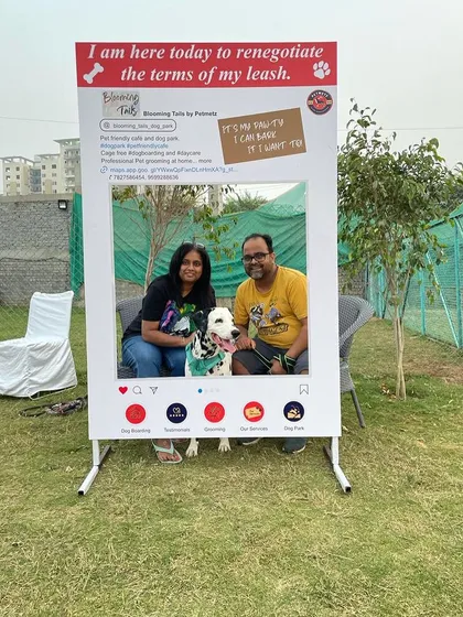 I love seeing the whole family have fun. This is from our "DOG-JOG" event, where we create special memories for paw-parents and their beloved dogs.