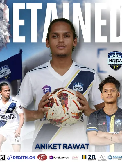 We are proud to retain our double state champion, Aniket Rawat. A homegrown legend, he embodies the heart and soul of our club.