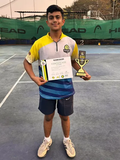 Big congratulations to Saarthak Sharma for his impressive victory in the Boys U-16 Mumbai District Ranking Tournament.