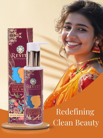 Redefining clean beauty, one wash at a time. My Nirvartya Shodaka Anti-Acne Face Wash is perfect for getting that festive, selfie-ready glow without worrying about breakouts.