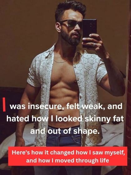 Back in my teens, I was insecure and hated how I looked. An unfit body chips away at your confidence. For me, taking action in the gym, fueled by a desire to improve how I looked, completely reshaped my life and my self-esteem.